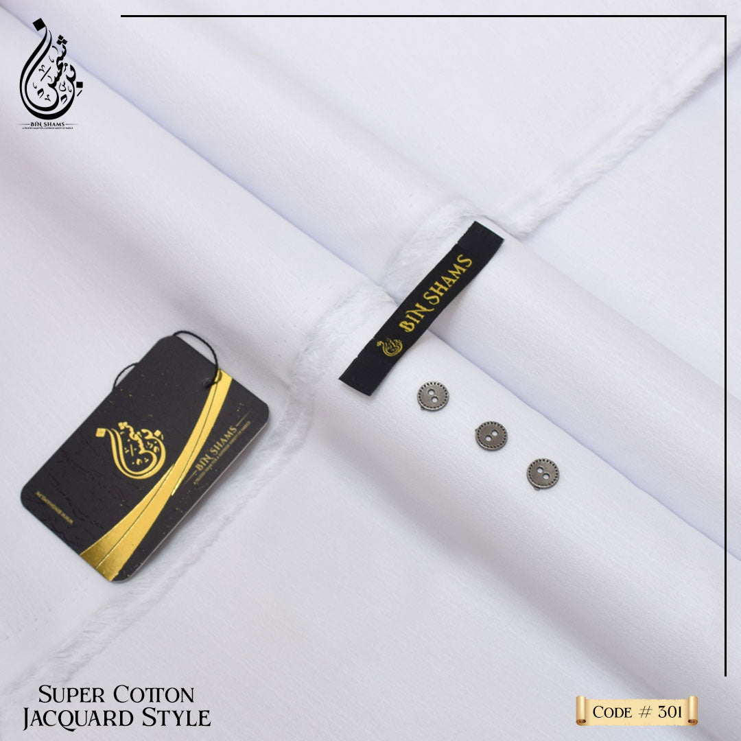 Super Cotton Jacquard Style - white