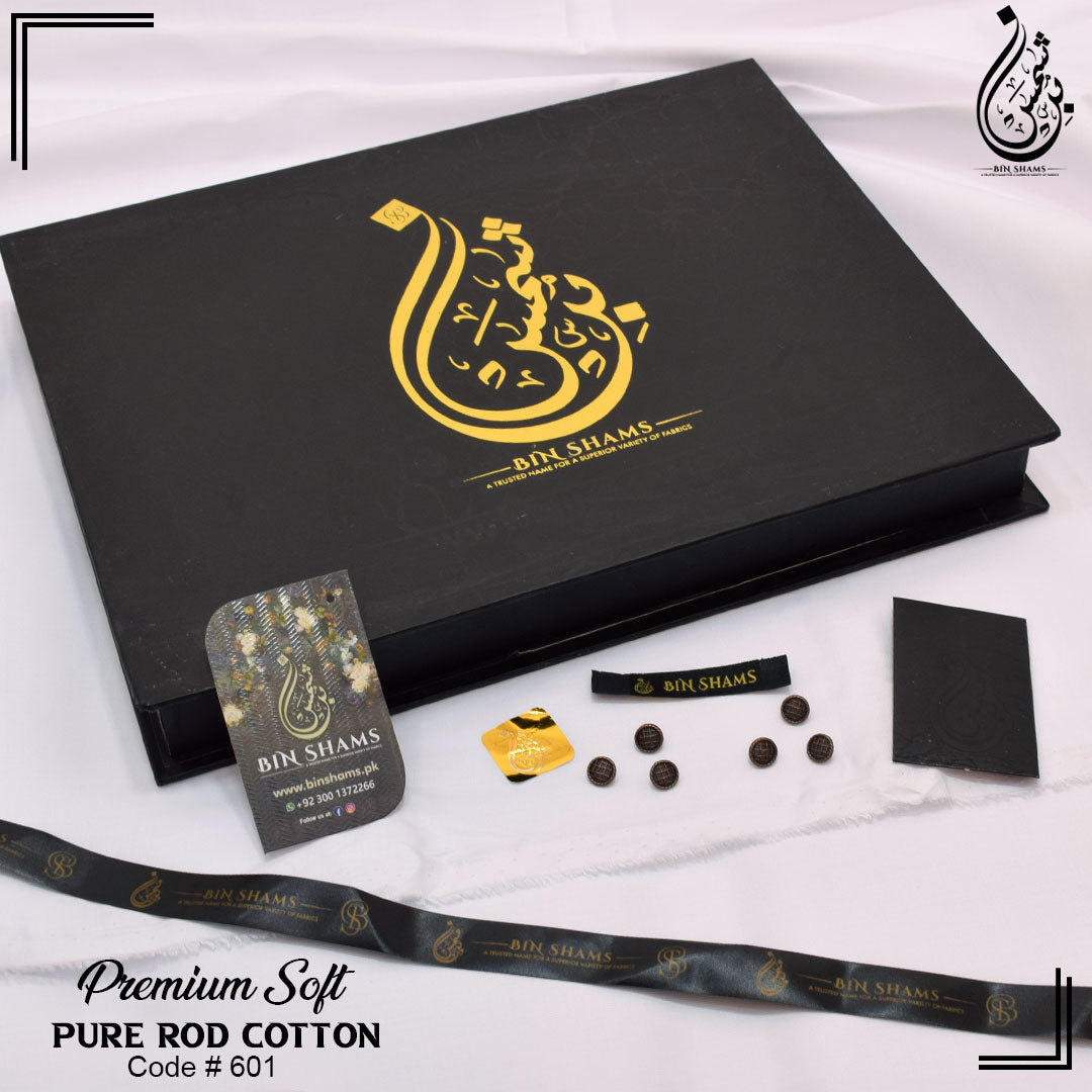 Premium Rod Cotton – white