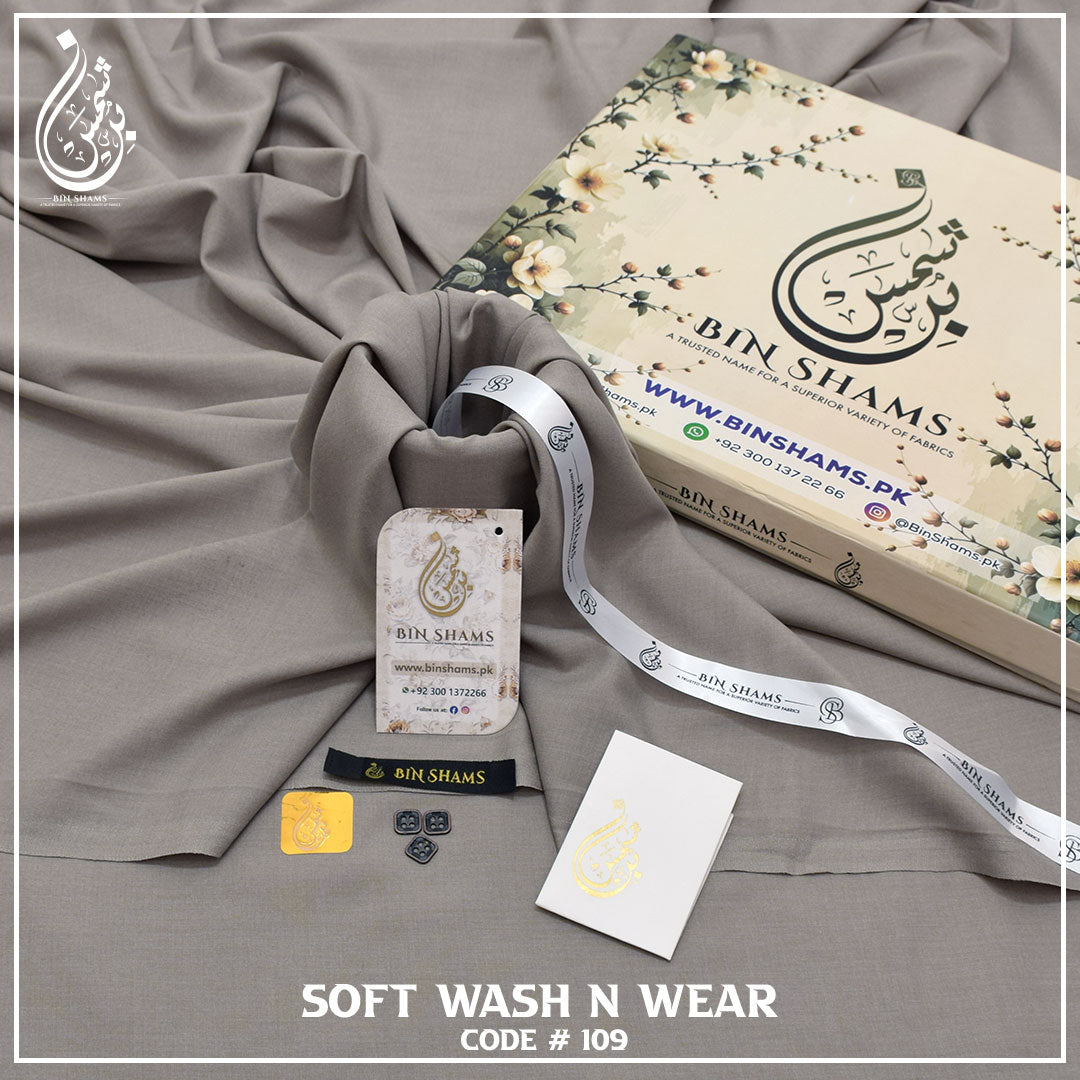 Soft Wash N Wear - Taupe Gray