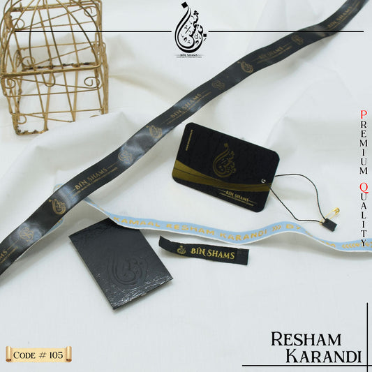 Resham Karandi - Off White
