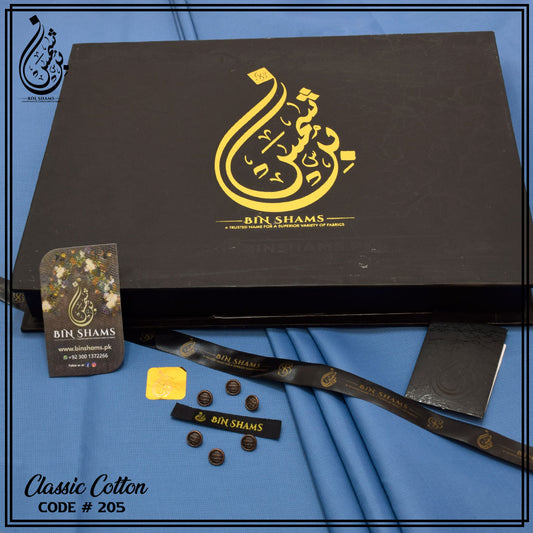 Classic Cotton -  Silver Blue